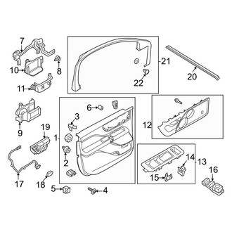 Lincoln OE - Front Door - Interior Trim