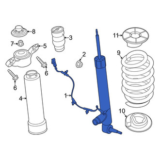 Lincoln OE - Rear Suspension Shock Absorber
