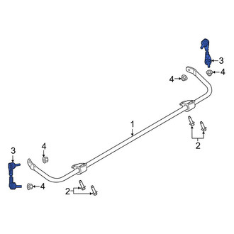 Lincoln OE - Rear Right Suspension Stabilizer Bar Link