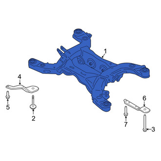 Lincoln OE - Rear Suspension Subframe Crossmember