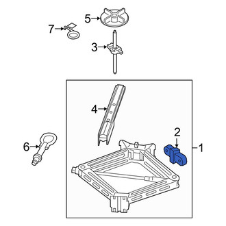 Lincoln OE - Floor Jack Bracket