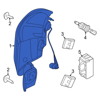 Lincoln OE - Rear Left Tail Light Assembly