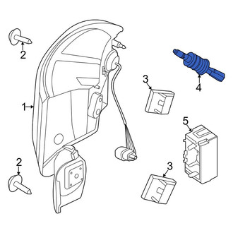 Lincoln OE - Tail Light Stud