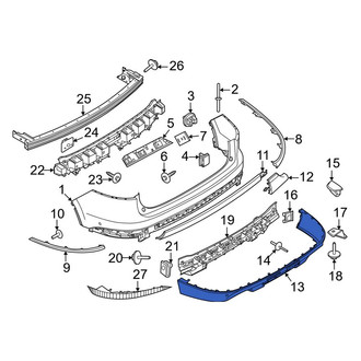 Lincoln OE - Rear Lower Bumper Cover
