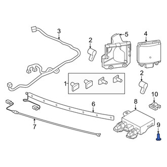 Lincoln OE - Bumper Trim Screw