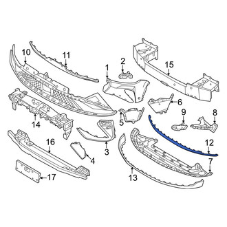 Lincoln OE - Front Lower Bumper Trim