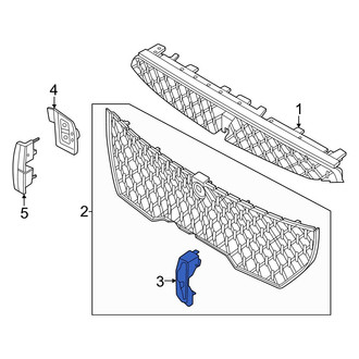 Lincoln OE - Front Grille Molding