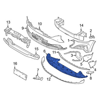 Lincoln OE - Front Upper Spoiler