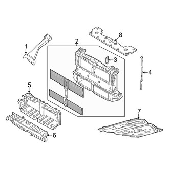 Lincoln OE - Radiator Support