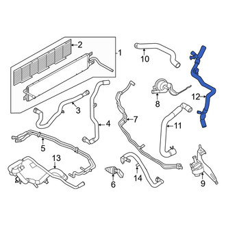 Lincoln OE - Drive Motor Inverter Coolant Line