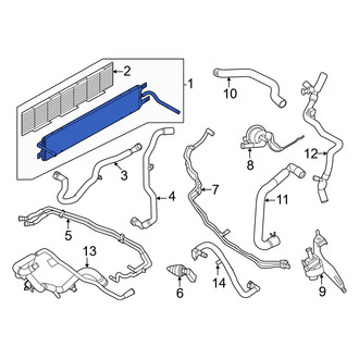 Lincoln OE - Drive Motor Inverter Cooler