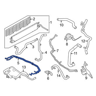 Lincoln OE - Drive Motor Inverter Coolant Line