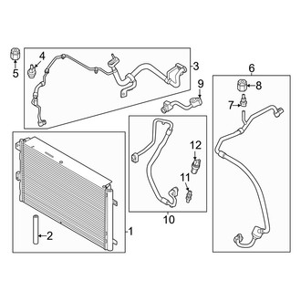 Lincoln OE - Air Conditioner & Heater - Condenser (Gas)