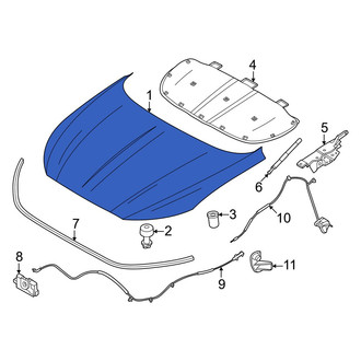 Lincoln OE - Front Hood Panel