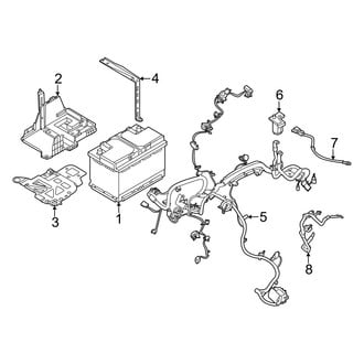 Lincoln OE - Electrical - Battery (Gas)