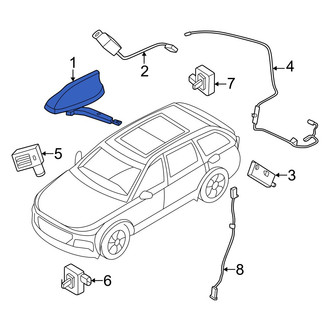 Lincoln OE - Radio Antenna Assembly