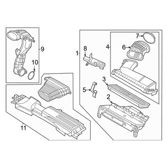 Lincoln OE - Engine / Transaxle - Air Intake