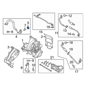 Lincoln OE - Turbocharger Oil Line Gasket