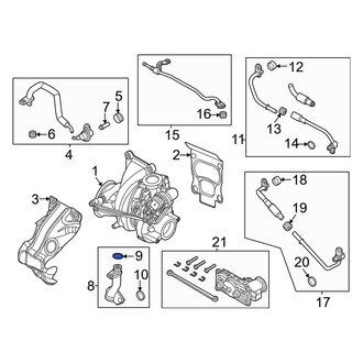 Lincoln OE - Turbocharger Oil Line Gasket