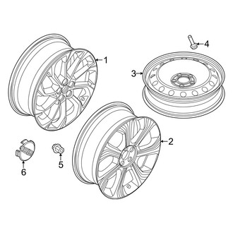 Lincoln OE - Wheels & Trim (21"), (Reserve / Reserve Hybrid)