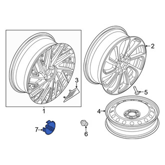 Lincoln OE - Wheel Cap