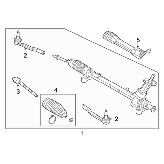 Lincoln OE - Steering Gear & Linkage (Black Label / Black Label Hybrid / Premiere / Premiere Hybrid / Reserve / Reserve Hybrid)