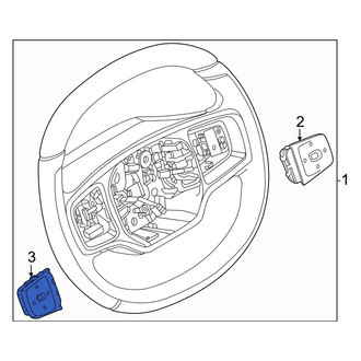 Lincoln OE - Right Steering Wheel Radio Controls