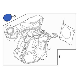 Lincoln OE - Brake Master Cylinder Reservoir Cap
