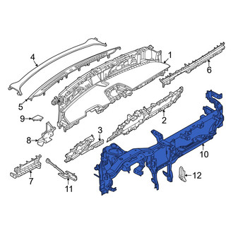 Lincoln OE - Right Outer Instrument Panel Reinforcement