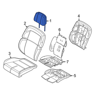 Lincoln OE - Front Left Headrest