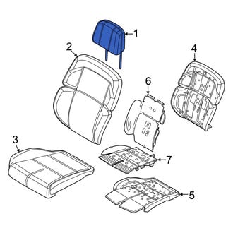 Lincoln OE - Front Left Headrest