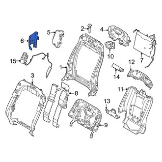 Lincoln OE - Front Right Inner Seat Back Frame Cap