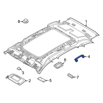 Lincoln OE - Front Right Interior Grab Bar