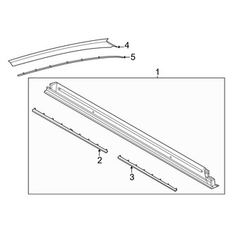 Lincoln OE - Pillars, Rocker & Floor - Exterior Trim