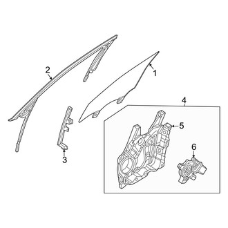 Lincoln OE - Front Door - Glass & Hardware