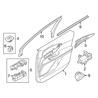 Lincoln OE - Front Door - Interior Trim