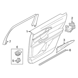 Lincoln OE - Rear Door - Interior Trim