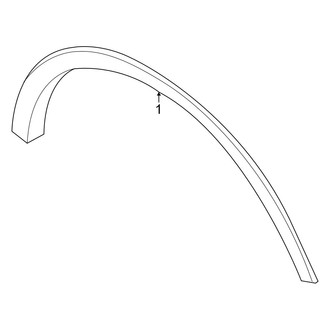 Lincoln OE - Quarter Panel - Exterior Trim