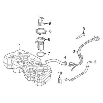 Lincoln OE - Fuel System Components (Gas)