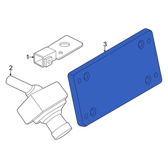 Lincoln OE - Rear License Plate Bracket