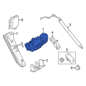 Lincoln OE - Rear Liftgate Latch