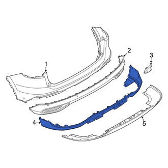 Lincoln OE - Rear Bumper Trim