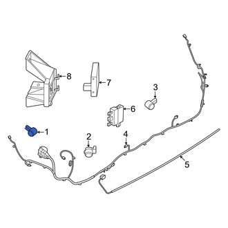 Lincoln OE - Rear Outer Parking Aid Sensor