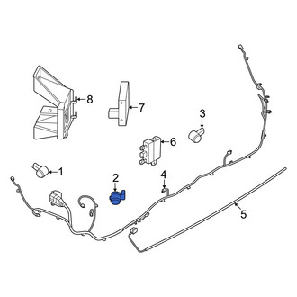 Lincoln OE - Rear Outer Parking Aid Sensor