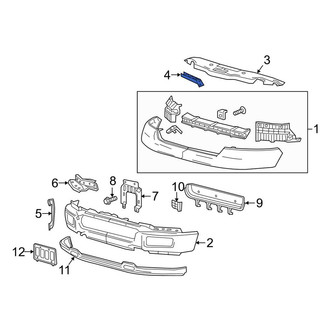 Lincoln OE - Front Left Bumper Face Bar Brace