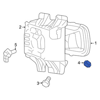 Lincoln OE - Fog Light Nut