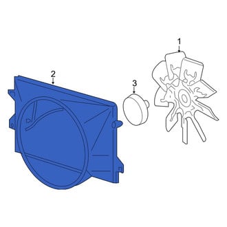 Lincoln OE - Engine Cooling Fan Shroud