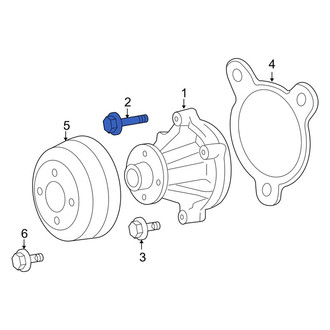 Lincoln OE - Engine Water Pump Bolt