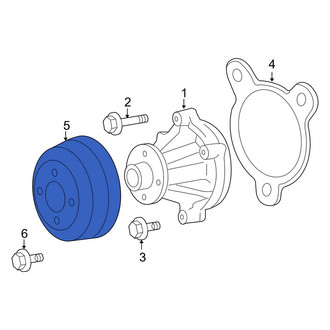 Lincoln OE - Engine Water Pump Pulley