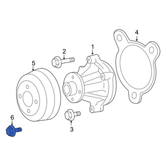 Lincoln OE - Engine Water Pump Pulley Bolt